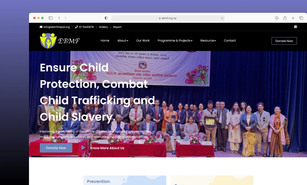 Esther Benjamin Memorial Foundation (EBMF)