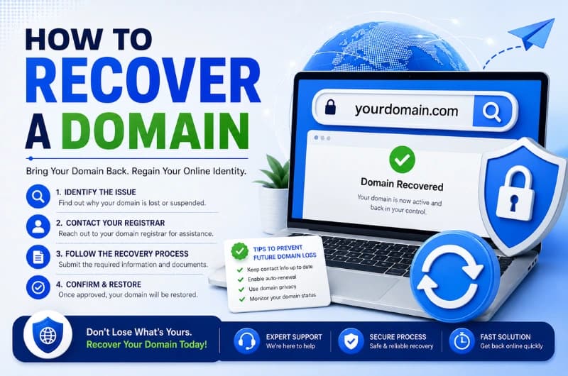 How to Recover a Domain from a Previous Developer or Agency in Nepal